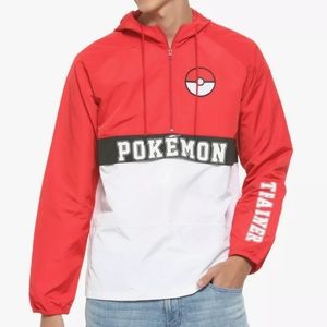 New Pokemon Trainer Windbreaker Men's